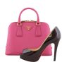 Prada Saffiano Lux Small Promenade Bag Scale