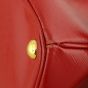 Prada Saffiano Vernice Galleria Medium Double Zip Tote Edge
