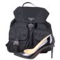 Prada Tessuto Drawstring Backpack Shoe