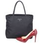 Prada Tessuto Tote Shoe