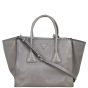 Prada Twin Pocket Glace Calfskin Tote Front