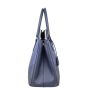 Prada Two Tone Saffiano Lux Galleria Double Zip Tote Side