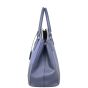 Prada Two Tone Saffiano Lux Galleria Double Zip Tote Side