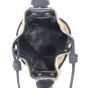 Saint Laurent Anja Tapestry Small Bucket Bag Whole interior