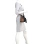Saint Laurent Anja Tapestry Small Bucket Bag Mannequin