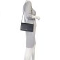 Saint Laurent Crocodile Embossed Chain Wallet Mannequin