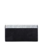 Saint Laurent Crystal Monogram Kate Clutch Back