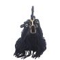 Saint Laurent Emmanuelle Fringe Bucket Bag Left