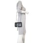 Saint Lauren Kate Tassel Satchel Crocodile Embossed Small Mannequin