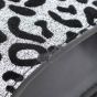 Saint Laurent Small Kate Tassel Glitter Leopard Print Satchel Chip
