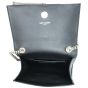 Saint Laurent Small Kate Tassel Glitter Leopard Print Satchel Interior