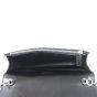 Saint Laurent Kate Tassel Croc Embossed Chain Wallet Interior