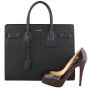 Saint Laurent Lizard Embossed Sac De Jour Small Scale