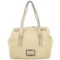 Valentino Raffia Flower Applique bag Back