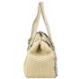 Valentino Raffia Flower Applique bag Side