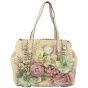 Valentino Raffia Flower Applique bag Front
