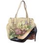 Valentino Raffia Flower Applique bag Shoe