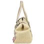 Valentino Raffia Flower Applique bag Side