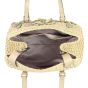 Valentino Raffia Flower Applique bag Whole interior