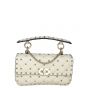 Valentino Rockstud Spike Small Shoulder Bag Front with Strap