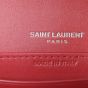 Saint Laurent Sunset Mini Croc-Embossed Stamp

