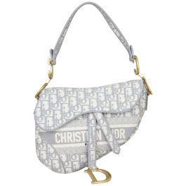 Dior gray saddle bag top
