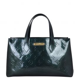 Yellow Louis Vuitton Monogram Vernis Wilshire PM Handbag – Designer Revival