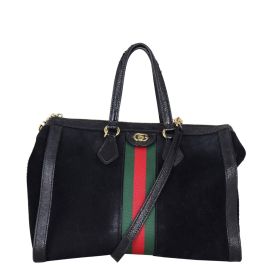 Gucci ophidia suede tote hotsell