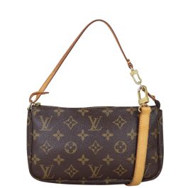 Louis Vuitton Pochette Accessoires Monogram with Long Strap