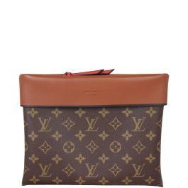 【希少】 LOUIS VUITTON Tuileries Louis Vuitton - Tuileries Besace Monogram Canvas & Calfskin