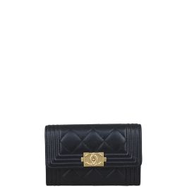 【人気/関税/送料込み】 Chanel Boy Chanel Flap Card Holder Gr 7588ch_chanel_boy_flap_card_ho