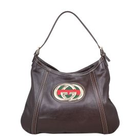 Gucci Leather Britt Hobo Medium