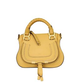 24PF new/Chloe マーシーミニクロスボディバッグ Bag Yellow Chloe Marcie Mini Satchel