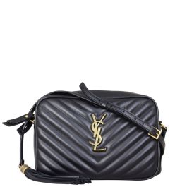 【SAINT LAURENT】LOU CAMERA BAG Saint Laurent Lou Camera Crossbody Bag in Quilted Leather