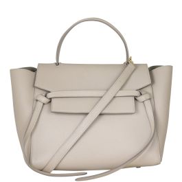 Celine grained calfskin mini belt bag light taupe hotsell