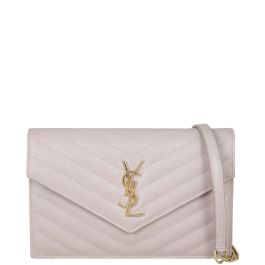 【SAINT LAURENT】ENVELOPE CHAIN WALLET Saint Laurent Cassandre Envelope Chain Wallet – Oliver Jewellery