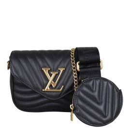 Louis Vuitton White Quilted Leather New Wave Multi-Pochette Bag - Yoogi's  Closet