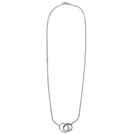 Cartier Love 18k White Gold Diamond Necklace