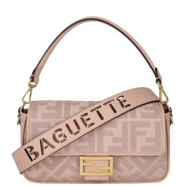 Fendi FF Baguette Bag Canvas