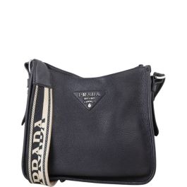 ★PRADA★ Prada 1BC127 2DKV F0002 Vitello Dino Shoulder Bag Prada Large Clay Grey Vitello Dino Tote and Shoulder Bag