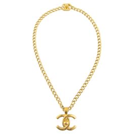 アクセサリー Chanel Gold Tone Bell & CC Charm Pendant アクセサリー Chanel Gold Tone Bell & CC Charm Pendant Chanel
