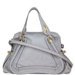 Chloe クロエ　PARATY MEDIUM Chloé Small Paraty 24 Bag in Shiny Leather in Black | Chloé US