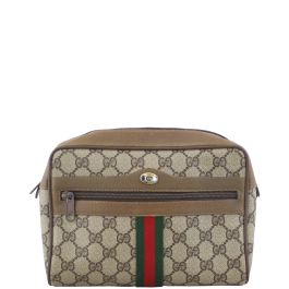 Gucci GG Supreme Web Cosmetic Pouch