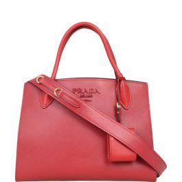 Prada monochrome saffiano leather bag price sales