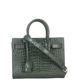 Saint Laurent Sac de Jour Nano Croc Embossed