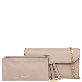 Dior saddle wallet on chain review online
