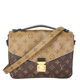 Louis Vuitton Pochette Metis Reverse Monogram Canvas at 1stDibs