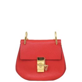 chloe drew ミニショルダーバッグ New Chloé Chloe Drew Mini Leather Shoulder Bag, Black MSRP