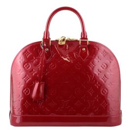 Louis Vuitton Alma MM Vernis Pomme d Amour