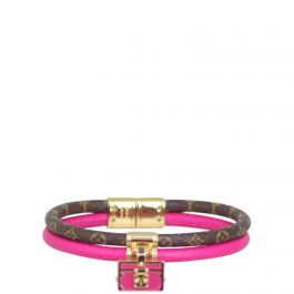 Petite Malle Charm Bracelet Monogram Canvas - Fashion Jewelry